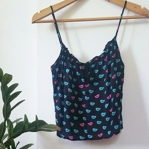 SOLD Sweet Tweet Flowy Crop Top
